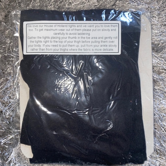 House of Holland Reverse Star Tights - Picture 4 of 6